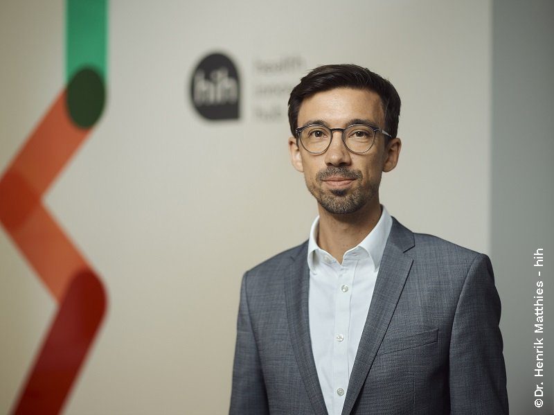 Dr. Hendrik Matthies ist Managing Director des Health Innovation Hubs (hih), eines Think Tanks des Bundesgesundheitsministeriums - Digitales Gesundheitswesen